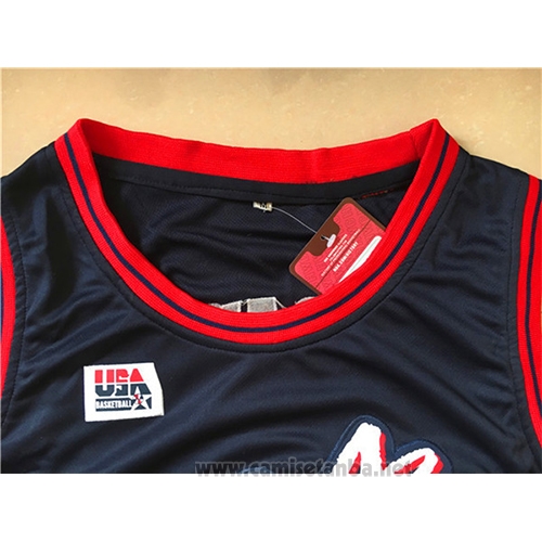 Camiseta USA 1996 Anfernee Hardaway #6 Negro